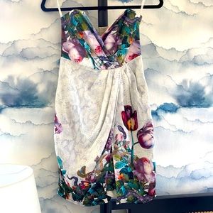 Zimmermann strapless silk dress - Size 0